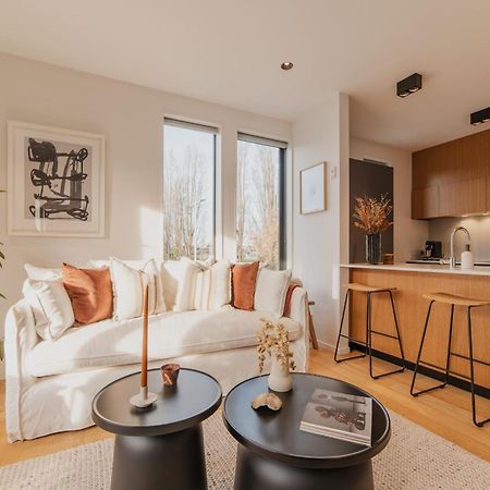 Chic And Contemporary Living At Cambridge Terrace Villa Christchurch Eksteriør bilde