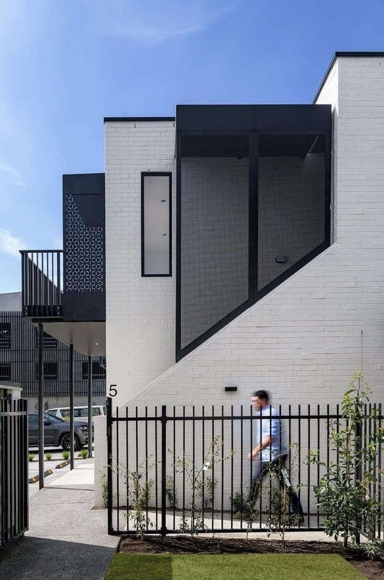 Chic And Contemporary Living At Cambridge Terrace Villa Christchurch Eksteriør bilde