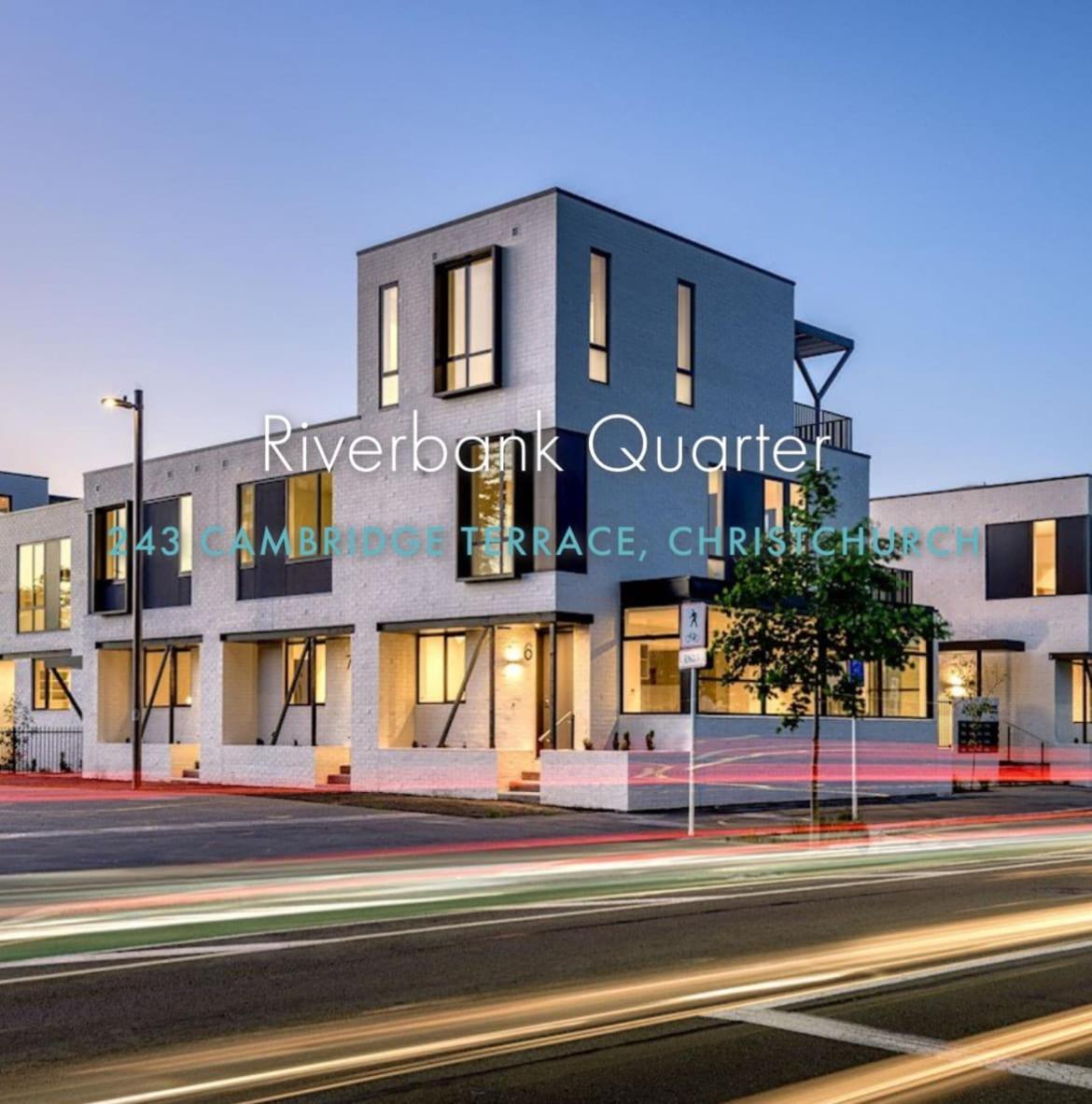 Chic And Contemporary Living At Cambridge Terrace Villa Christchurch Eksteriør bilde